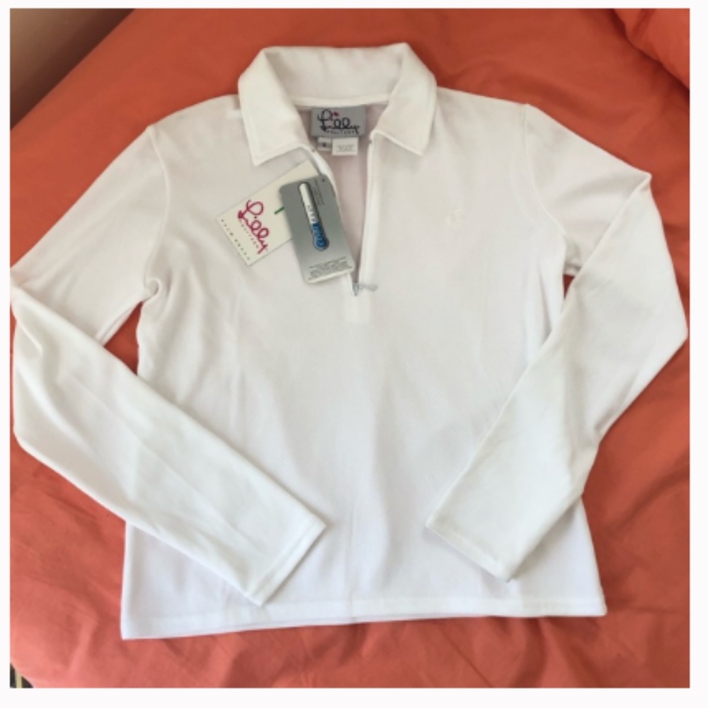 Lilly Pulitzer Zip Polo